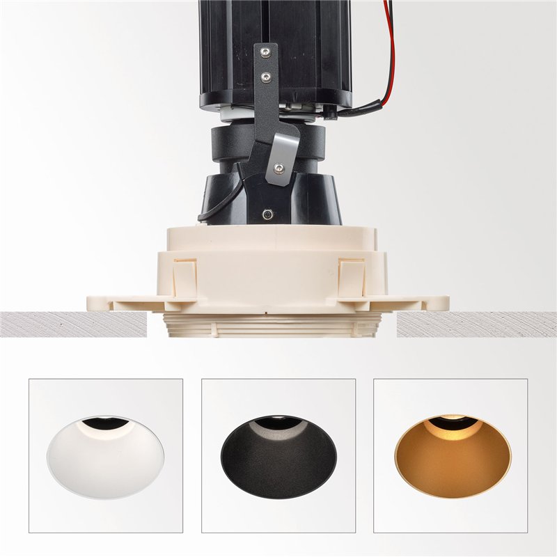 Delta Light iMAX II ROUND ADJUSTABLE TRIMLESS MP Inbouwspot
