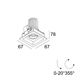 Delta Light Microgrid In 1 recessed spot