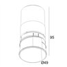 Delta Light Mini Deep Ringo Ii Trimless recessed spot