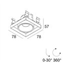 Delta Light Minigrid 67 In Trimless 1 Inbouwspot