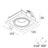 Delta Light Minigrid In 1 recessed spot