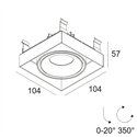 Delta Light Minigrid In Trimless 1 Inbouwspot