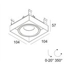 Delta Light Minigrid In Trimless 1 Soft Inbouwspot
