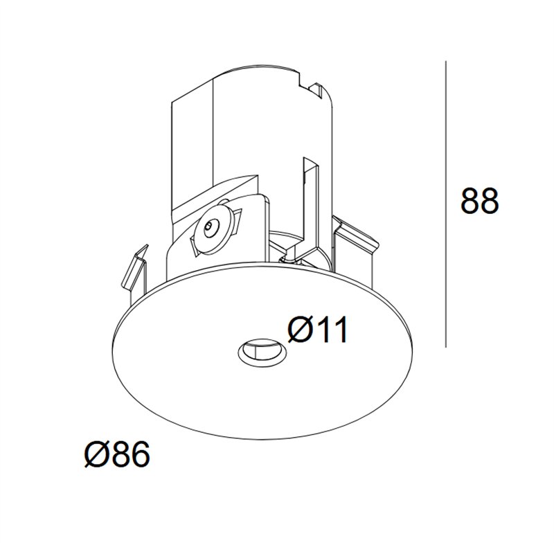 Delta Light NIME II AIR Inbouwspot