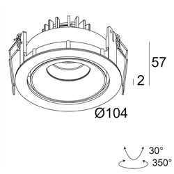 Delta Light Reo Ok Soft S1 recessed spot