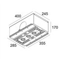 Delta Light Splitbox 3 Spy 52 Tw Inbouwspot