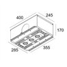 Delta Light Splitbox 3 Spy 52 Tw recessed spot