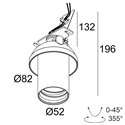 Delta Light Spy 52 Trimless Soft Inbouwspot
