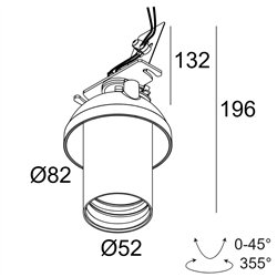Delta Light Spy 52 Trimless Soft recessed spot