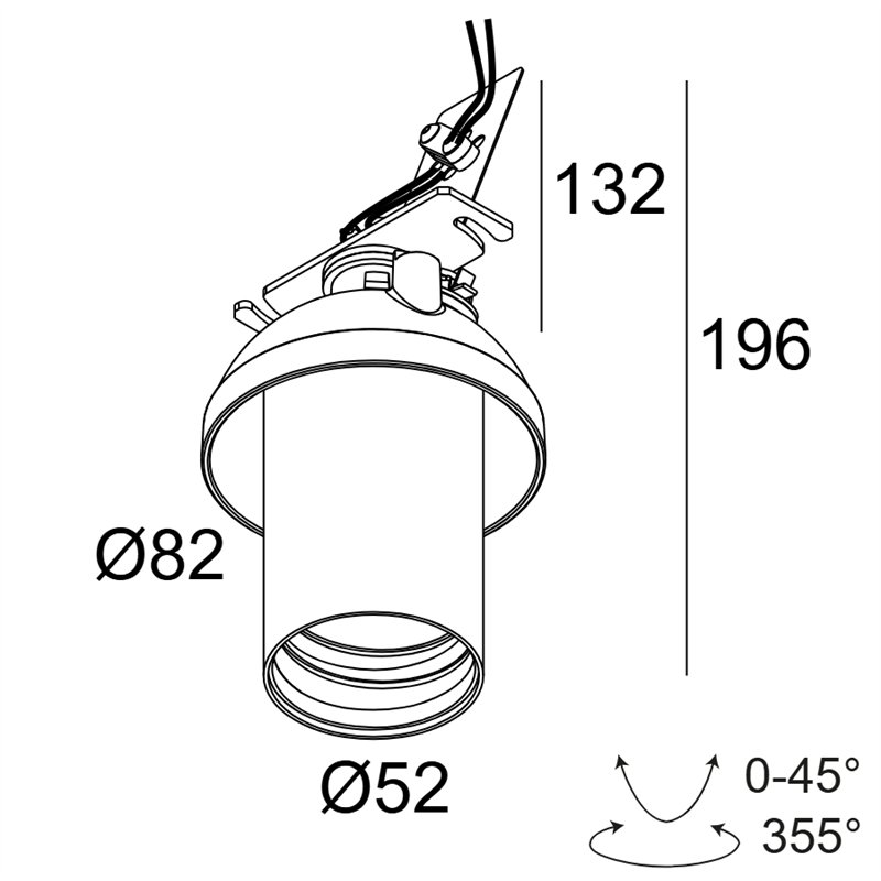 Delta Light Spy 52 Trimless Soft Inbouwspot