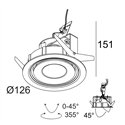 Delta Light Tweeter M St Soft Inbouwspot