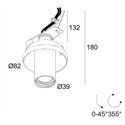 Delta Light Spy 39 Trimless Soft Inbouwspot