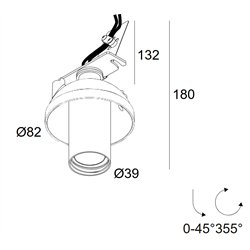 Delta Light Spy 39 Trimless Soft recessed spot