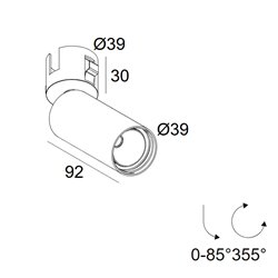 Delta Light Spy 39 Trimless In Soft recessed spot