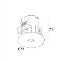 Delta Light NIME II WALLWASH Inbouwspot