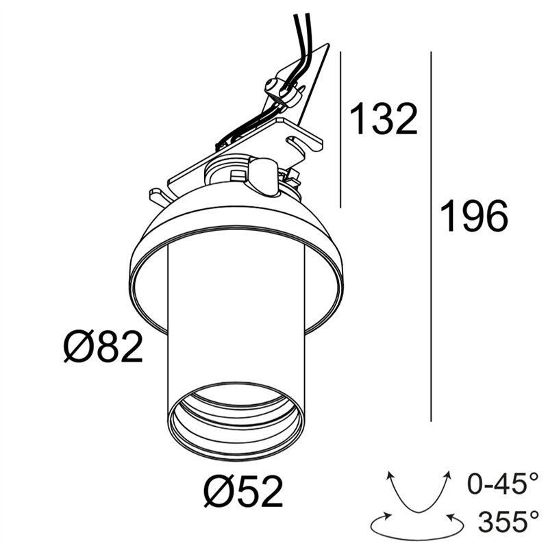 Delta Light SPY 52 TRIMLESS HE Inbouwspot
