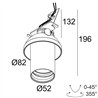Delta Light SPY 52 TRIMLESS HE Recessed spot