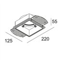 Delta Light MOUNTING KIT S102 TRIMLESS