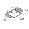 Delta Light MOUNTING KIT S102 TRIMLESS