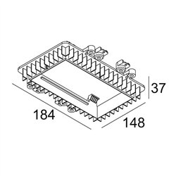 Delta Light MOUNTING KIT 2 MINIGRID 67