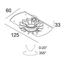 Delta Light MOUNTING KIT TRIMLESS MICROSPY IN OK