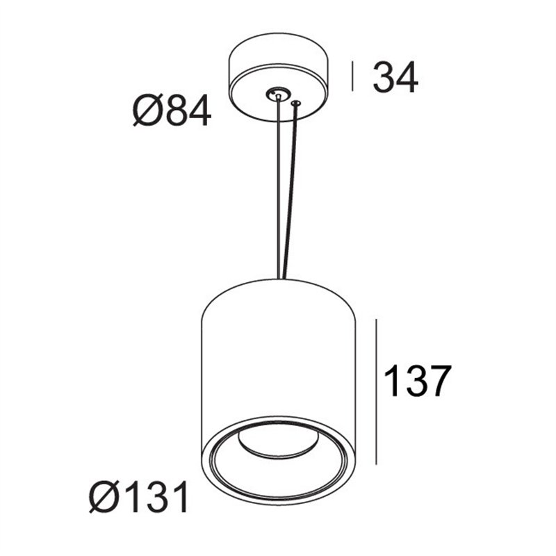 Delta Light BOXY XL R C Hanglamp