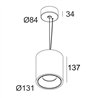 Delta Light BOXY XL R C Suspension lamp