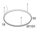Delta Light SUPERLOOP HC 120 SBL Hanglamp