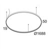 Delta Light SUPERLOOP HC 170 SBL Suspension lamp