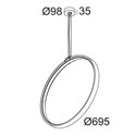 Delta Light SUPERLOOP VC 70 SBL Hanglamp
