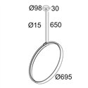 Delta Light SUPERLOOP VR 70 SBL Hanglamp