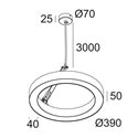 Delta Light SUPER-OH! XS 39 C DIM8 Hanglamp