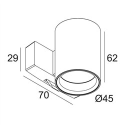 Delta Light SUPERLOOP-FIX 45 MDL Suspension lamp