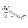 Delta Light SUPERLOOP-XY180 MDL Suspension lamp