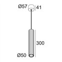 Delta Light HEDRA 452 C DIM8 Hanglamp