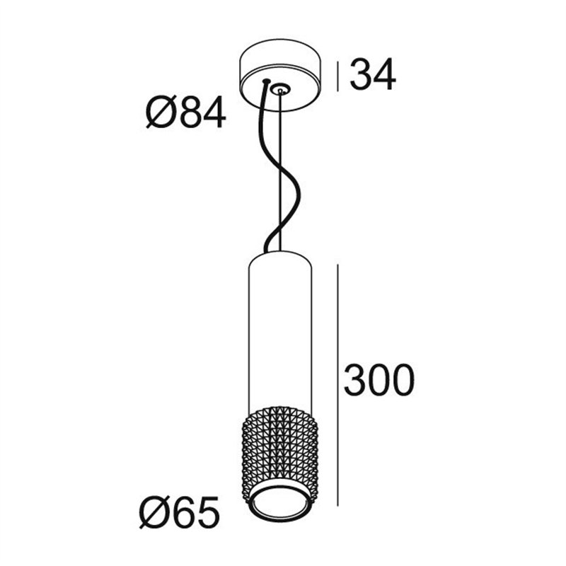 Delta Light PUNK 621 C DIM8 Hanglamp