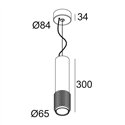 Delta Light PUNK 621 C Hi Hanglamp
