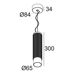 Delta Light PUNK 622 C Hi Suspension lamp