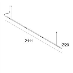 Delta Light LASS-OH! L210-4 Suspension lamp