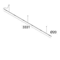Delta Light LASS-OH! L330-6 Suspension lamp