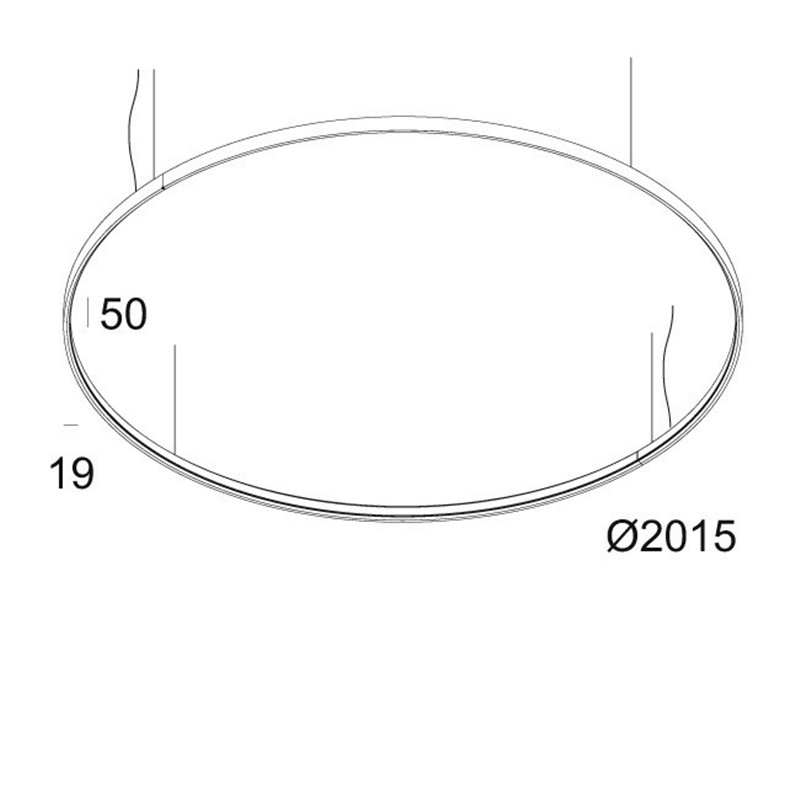 Delta Light SUPERLOOP HC 200 SBL Hanglamp