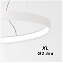 Delta Light SUPERLOOP HC 250 SBL Hanglamp