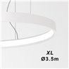 Delta Light SUPERLOOP HC 350 SBL Suspension lamp