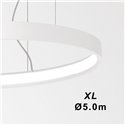 Delta Light SUPERLOOP HC 500 SBL Hanglamp