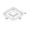 Delta Light MOUNTING KIT ENTERO SQ-S CSC