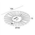Delta Light MOUNTING KIT PLAT-OH! TRIMLESS