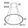 Delta Light INFORM R1+ CS DOWN-UP DIM5 Suspension lamp