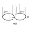 Delta Light INFORM R3 DOWN-UP Suspension lamp