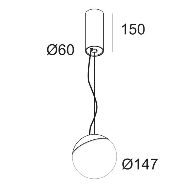 Delta Light GIBBO DIM8 Hanglamp