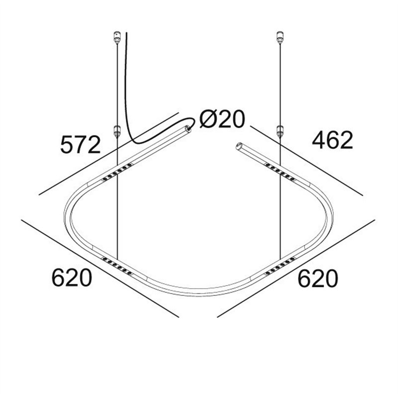 Delta Light LASS-OH! 60110 Hanglamp
